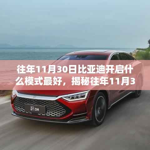 揭秘最佳模式,深度解析比亚迪在往年11月30日的最佳运营模式选择,助你成为行业先锋!