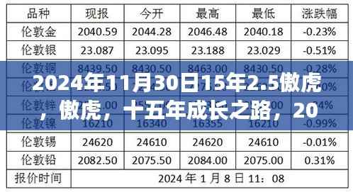 傲虎成长之路，回顾与前瞻十五年成长历程的变迁与未来展望