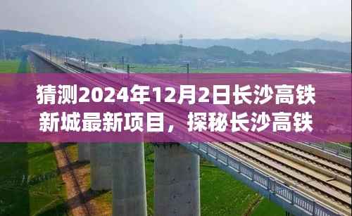 探秘长沙高铁新城，未来项目的神秘面纱与小城独特风情，预测长沙高铁新城最新项目进展（2024年12月2日）