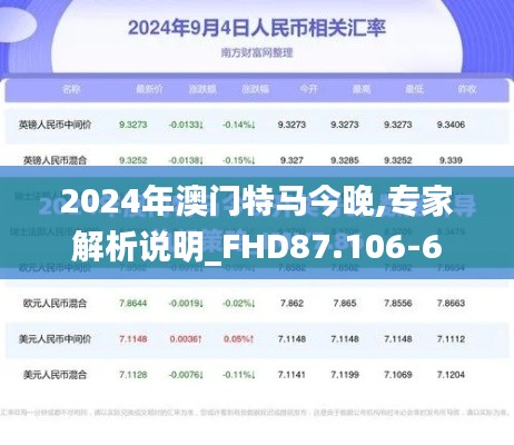 2024年澳门特马今晚,专家解析说明_FHD87.106-6