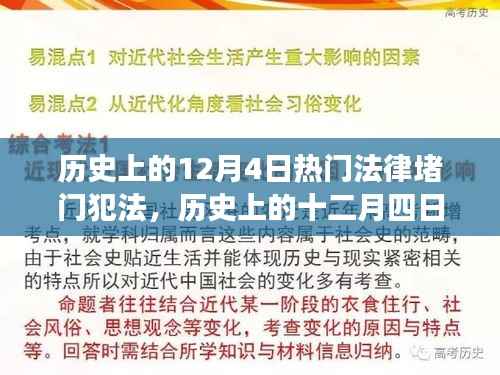 历史上的十二月四日法律堵门事件回顾与探讨,法律堵门行为的违法性及其反思