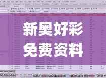 新奥好彩免费资料查询,深入解析设计数据_bundle93.792