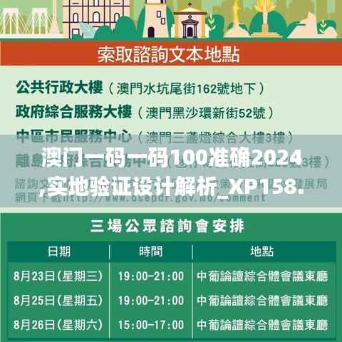 澳门一码一码100准确2024,实地验证设计解析_XP158.490