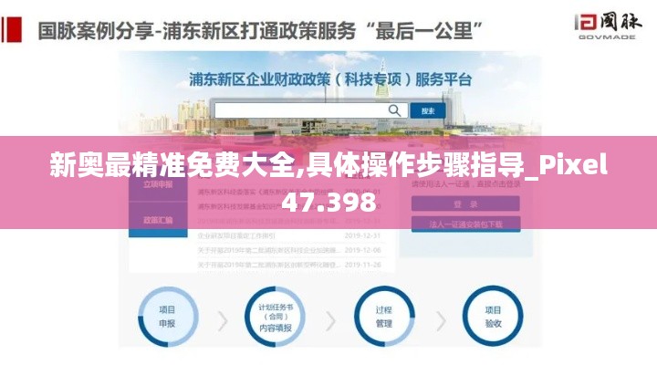 新奥最精准免费大全,具体操作步骤指导_Pixel47.398