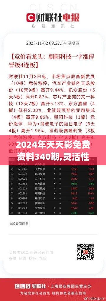 2024年天天彩免费资料340期,灵活性执行计划_交互版14.283