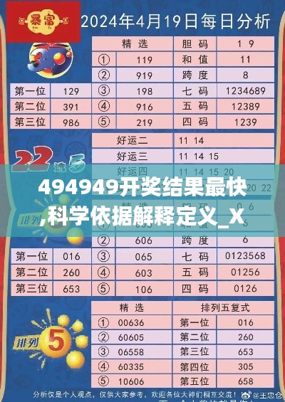 494949开奖结果最快,科学依据解释定义_X6.186