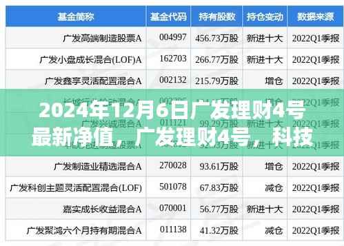 广发理财4号科技赋能重塑财富管理新纪元，最新净值展望（2024年12月6日）