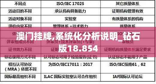 澳门挂牌,系统化分析说明_钻石版18.854