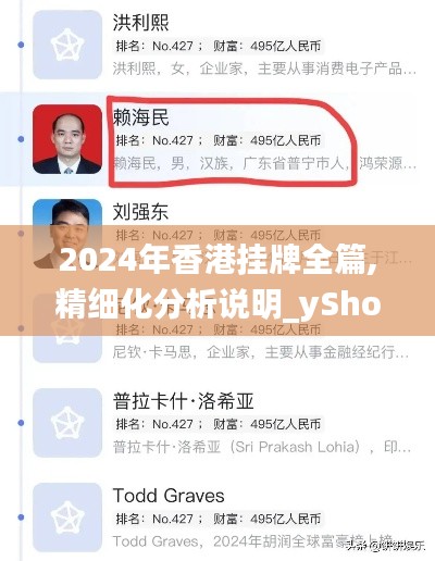 2024年香港挂牌全篇,精细化分析说明_yShop1.495