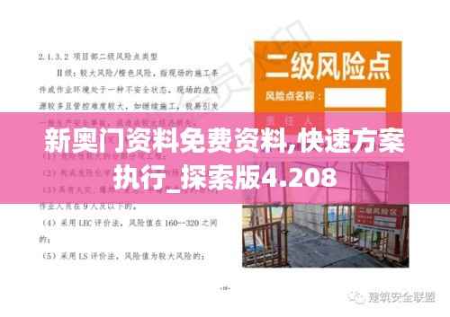 新奥门资料免费资料,快速方案执行_探索版4.208