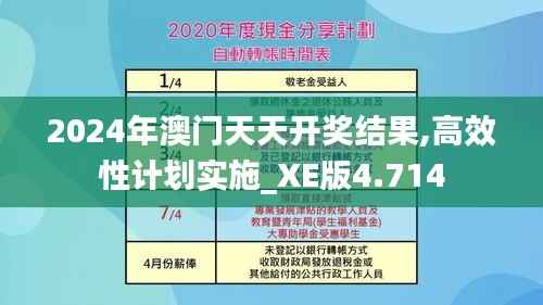 2024年澳门天天开奖结果,高效性计划实施_XE版4.714