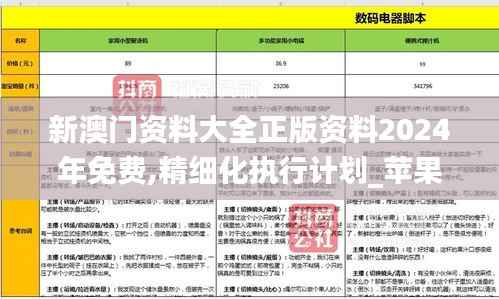 新澳门资料大全正版资料2024年免费,精细化执行计划_苹果款110.405