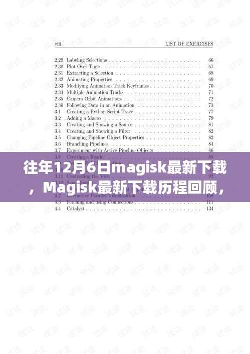 Magisk最新下载历程回顾,历年12月6日的时间印记