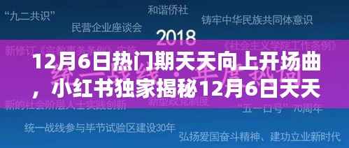 揭秘,12月6日天天向上开场曲背后的故事,小红书独家报道!
