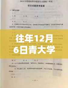 往年12月6日青大学习最新答案详解及获取攻略,初学者与进阶指南