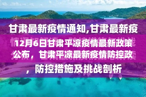 甘肃平凉疫情防控政策解读,最新政策公布与解读,全面应对疫情挑战