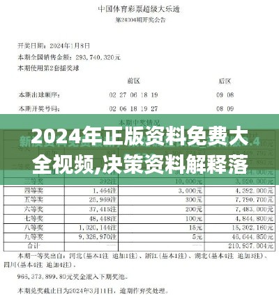 2024年正版资料免费大全视频,决策资料解释落实_理财版6.882