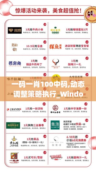 一码一肖100中码,动态调整策略执行_Windows1.599