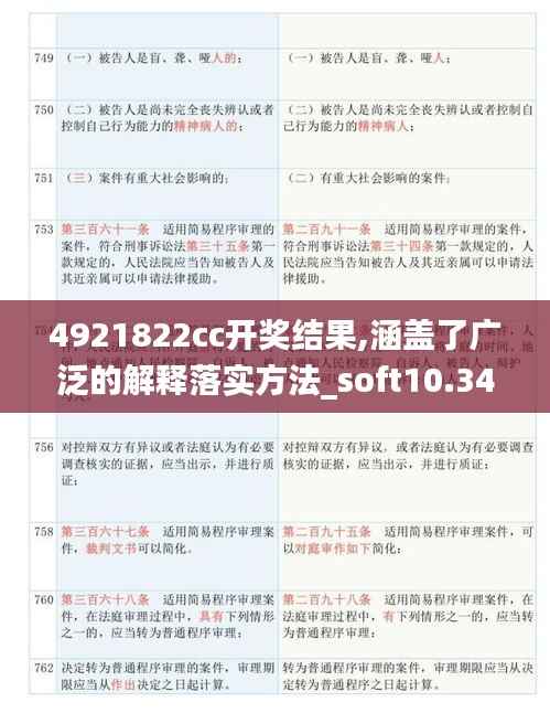4921822cc开奖结果,涵盖了广泛的解释落实方法_soft10.347