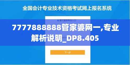 7777888888管家婆网一,专业解析说明_DP8.405
