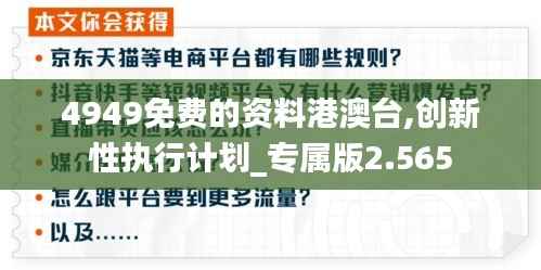 4949免费的资料港澳台,创新性执行计划_专属版2.565
