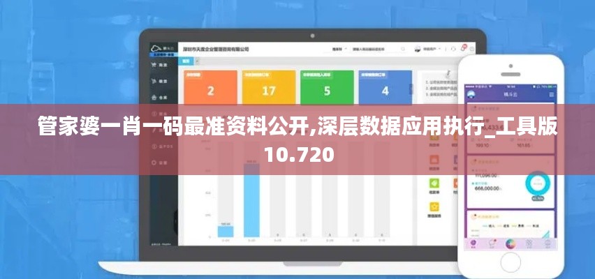 管家婆一肖一码最准资料公开,深层数据应用执行_工具版10.720