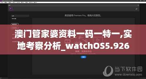 澳门管家婆资料一码一特一,实地考察分析_watchOS5.926