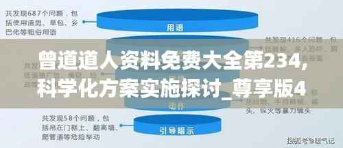 曾道道人资料免费大全第234,科学化方案实施探讨_尊享版4.310