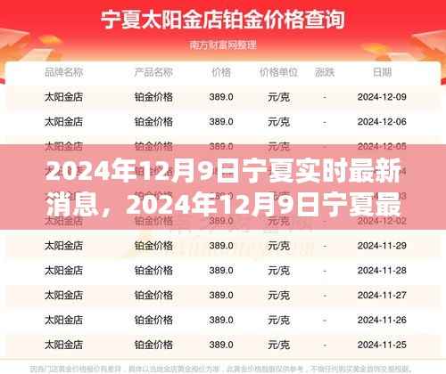 宁夏最新消息实时报道,2024年12月9日最新动态