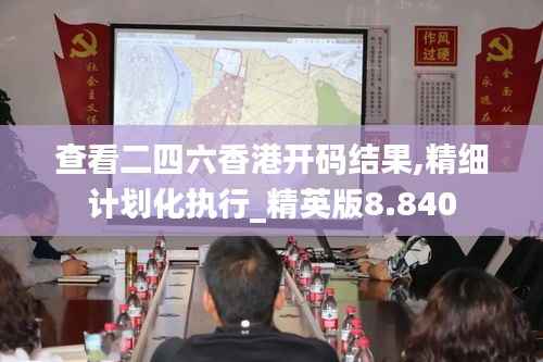 查看二四六香港开码结果,精细计划化执行_精英版8.840