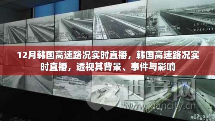 韩国高速路况实时直播,背景、事件与影响深度透视
