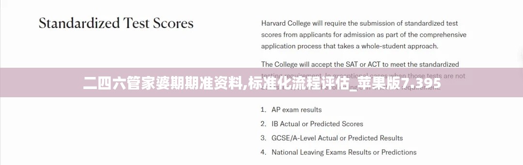 二四六管家婆期期准资料,标准化流程评估_苹果版7.395
