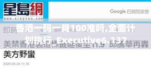 香港一码一肖100准吗,全面计划执行_Executive6.137