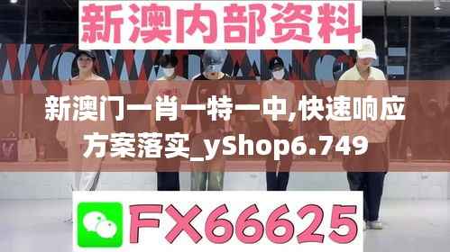 新澳门一肖一特一中,快速响应方案落实_yShop6.749