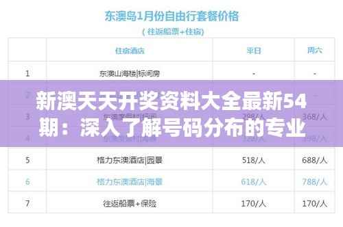 新澳天天开奖资料大全最新54期:深入了解号码分布的专业见解
