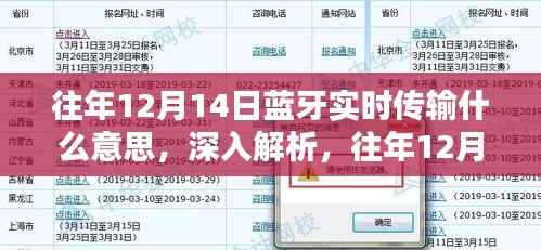 往年12月14日蓝牙实时传输技术详解，概念、应用及发展解析