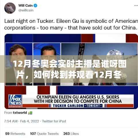 揭秘冬奥会实时主播身份及直播观看指南,图片与直播链接全攻略