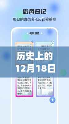 历史上的十二月十八日，实时交互日志与自然美景的奇妙旅程