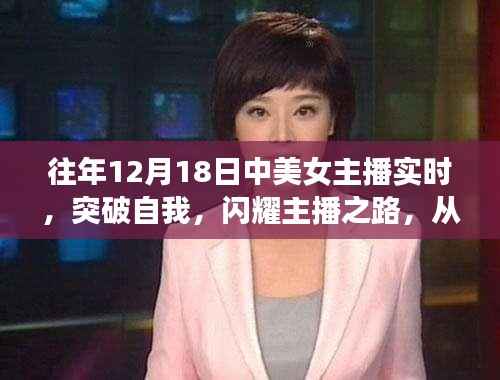 中美女主播闪耀之路,突破自我,励志故事中的力量与闪耀