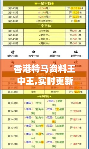 香港特马资料王中王,实时更新解析说明_创意版16.133
