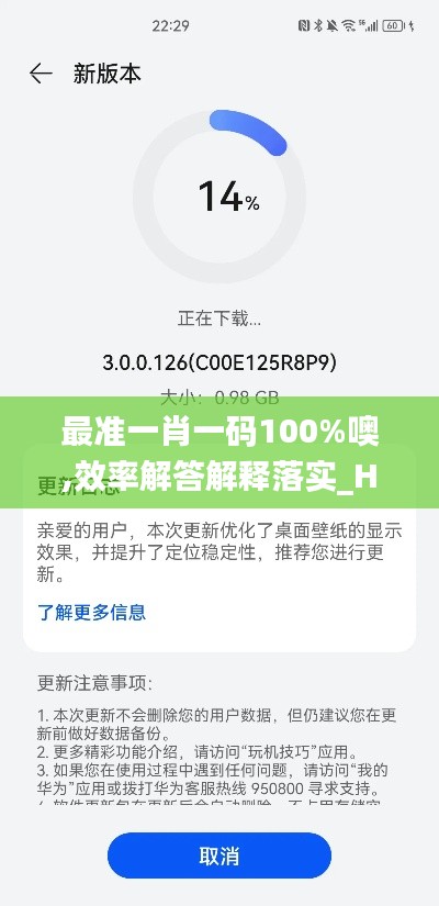 最准一肖一码100%噢,效率解答解释落实_HarmonyOS9.255