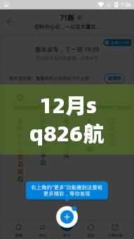 云端之旅，十二月SQ826航班实时查询探讨