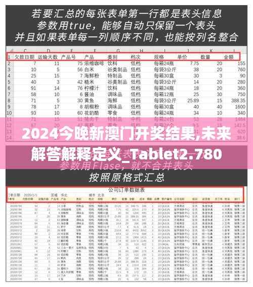 2024今晚新澳门开奖结果,未来解答解释定义_Tablet2.780