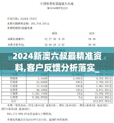 2024新澳六叔最精准资料,客户反馈分析落实_精简版10.926