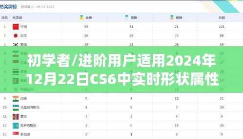 CS6实时形状属性查找全攻略，适合初学者与进阶用户（2024年12月22日版）