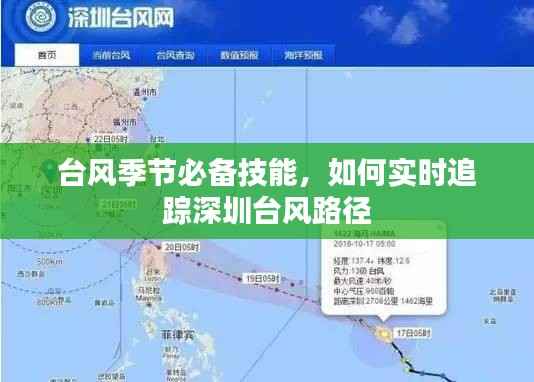 深圳台风季节必备，如何实时追踪台风路径