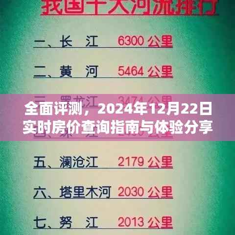 全面评测与实时房价查询指南，2024年12月22日体验分享
