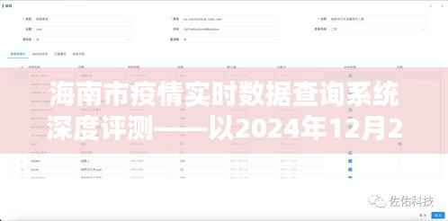 海南市疫情实时数据查询系统深度评测，以最新数据为例（2024年12月22日）