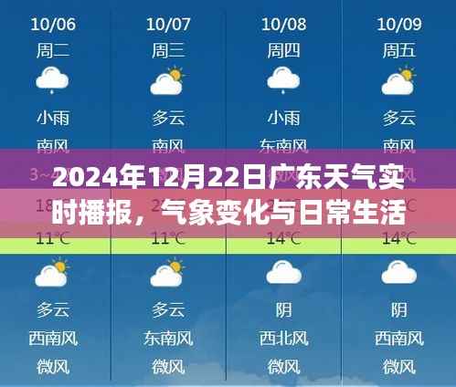 广东气象实时播报，气象变化与日常生活的紧密关联