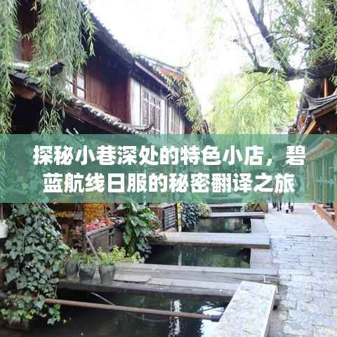 探秘小巷深处的特色小店，碧蓝航线日服的神秘翻译之旅